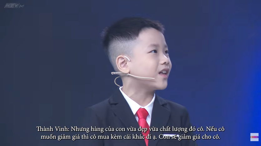 Siêu tài năng nhí: Thành Vinh bản lĩnh hùng biện sắc bén trước đàn anh - Ảnh 2.