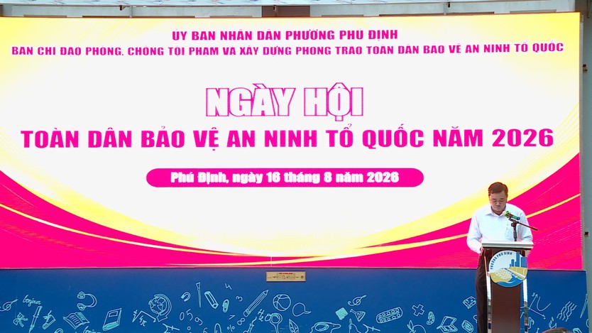 Phường Phú Định kéo giảm tội phạm, xây dựng địa bàn an toàn từ cơ sở - Ảnh 1.