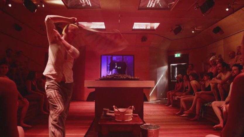 Anh: Thưởng thức nghệ thuật trong làn hơi mờ ảo của sauna - Ảnh 2.