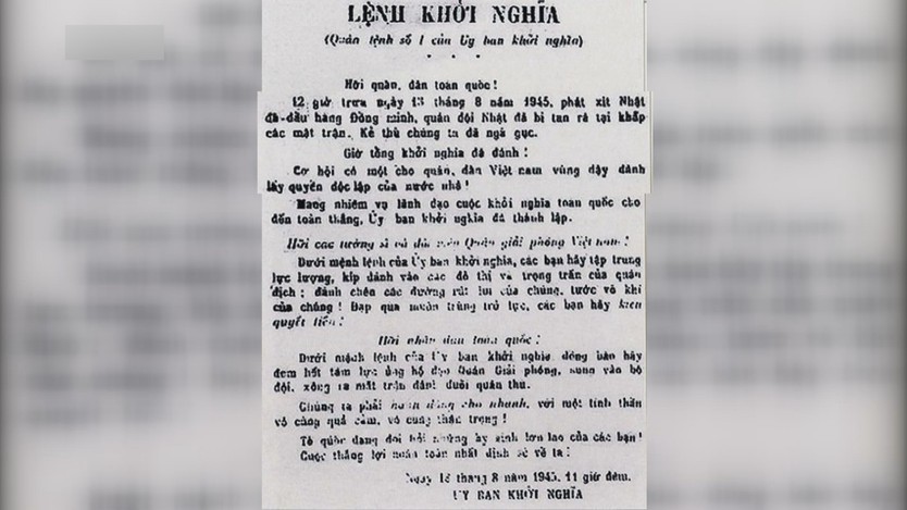 Cách mạng tháng Tám 1945 - Dấu ấn thời đại - Ảnh 2.
