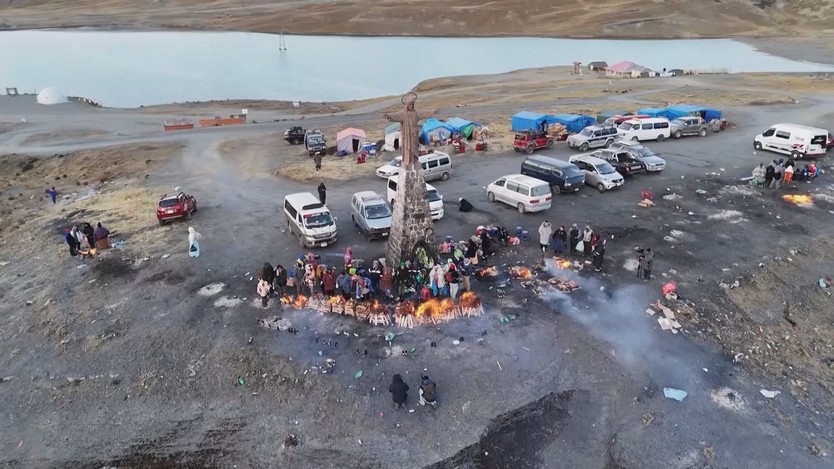 Bolivia: Người dân vùng núi Andes mừng Ngày Mẹ Trái Đất- Ảnh 7.