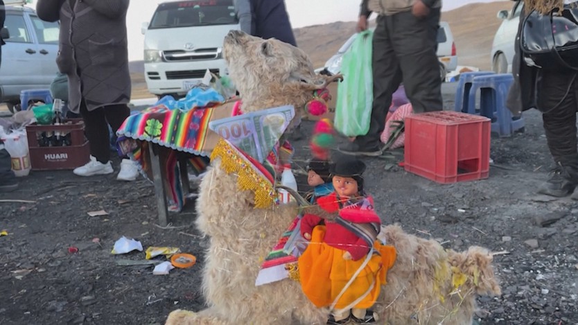 Bolivia: Người dân vùng núi Andes mừng Ngày Mẹ Trái Đất- Ảnh 4.