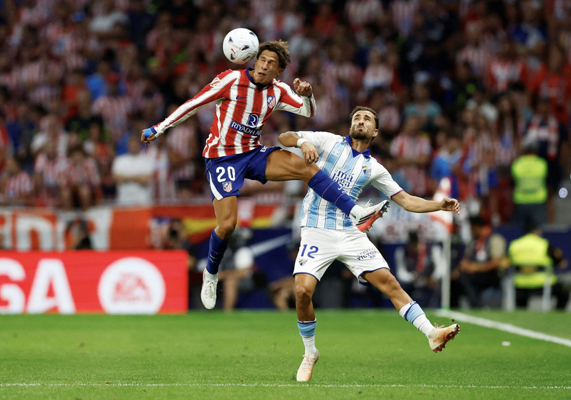 Atletico Madrid hạ Malaga trong ngày vắng Álvarez- Ảnh 2.