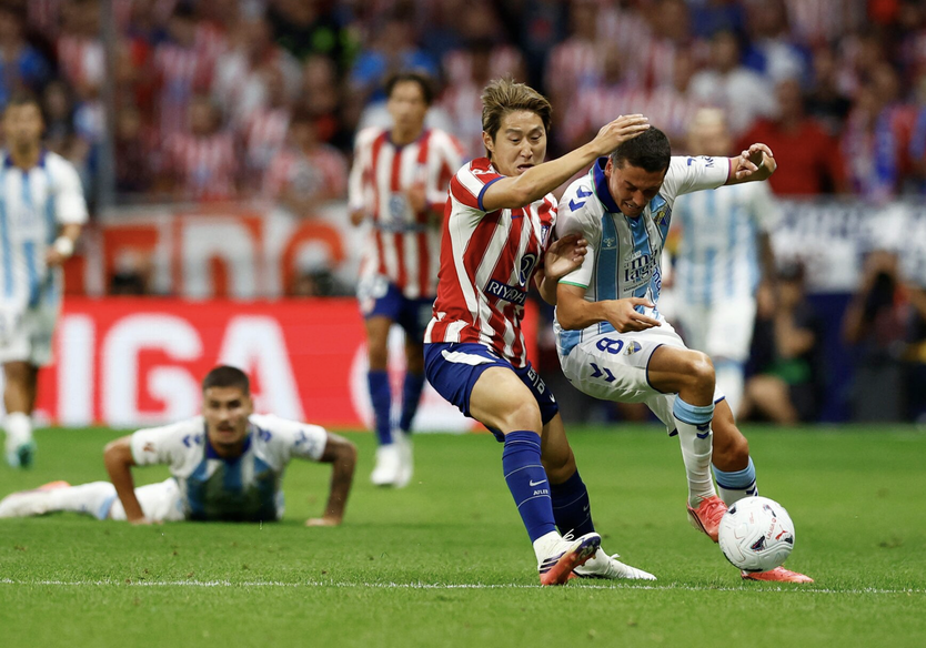 Atletico Madrid hạ Malaga trong ngày vắng Álvarez- Ảnh 1.