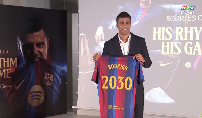 Tin bóng đá quốc tế 19/8: Rodri cập bến Barcelona, Mourinho tái xuất Real Madrid - Ảnh 1.