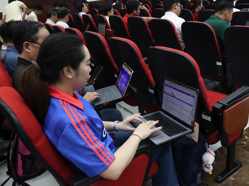 Tập huấn phần mềm phục vụ Đại hội Thể thao toàn quốc lần thứ X - Ảnh 1.