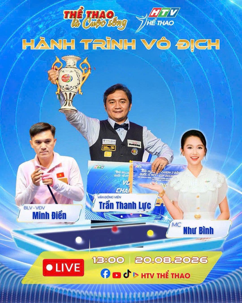 Hành trình của nhà vô địch Trần Thanh Lực - Ảnh 1.