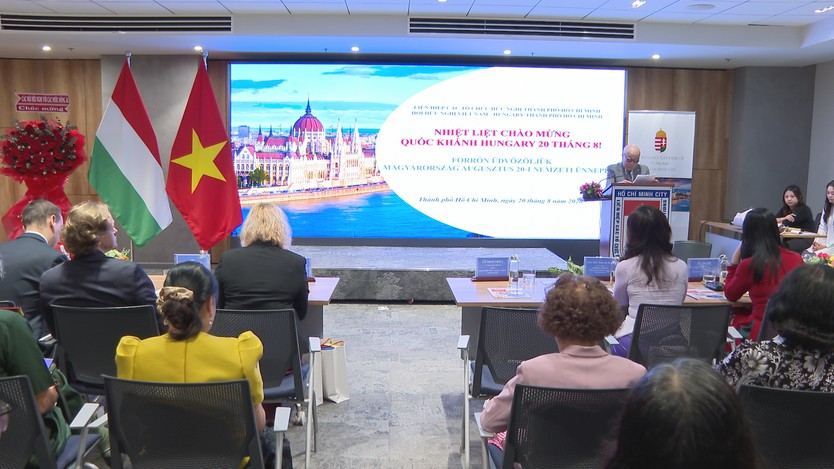 TP. Hồ Chí Minh họp mặt mừng Quốc khánh Hungary - Ảnh 1.