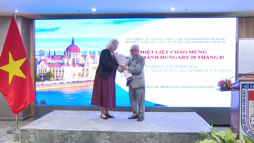 TP. Hồ Chí Minh họp mặt mừng Quốc khánh Hungary - Ảnh 4.