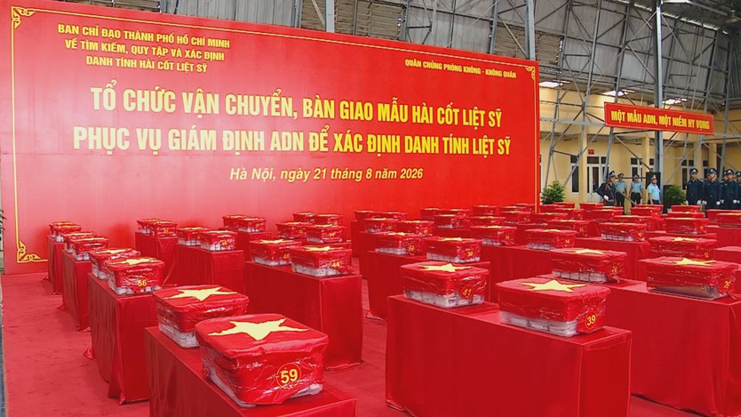 Bàn giao hơn 7.000 mẫu hài cốt liệt sĩ về Hà Nội, tiếp tục hành trình xác định danh tính - Ảnh 3.