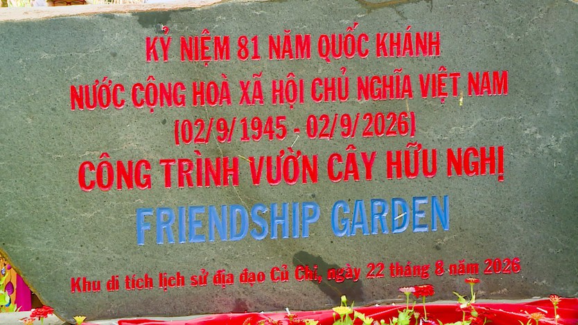 “Vườn cây Hữu nghị” - Gieo mầm xanh trên đất Củ Chi- Ảnh 1.
