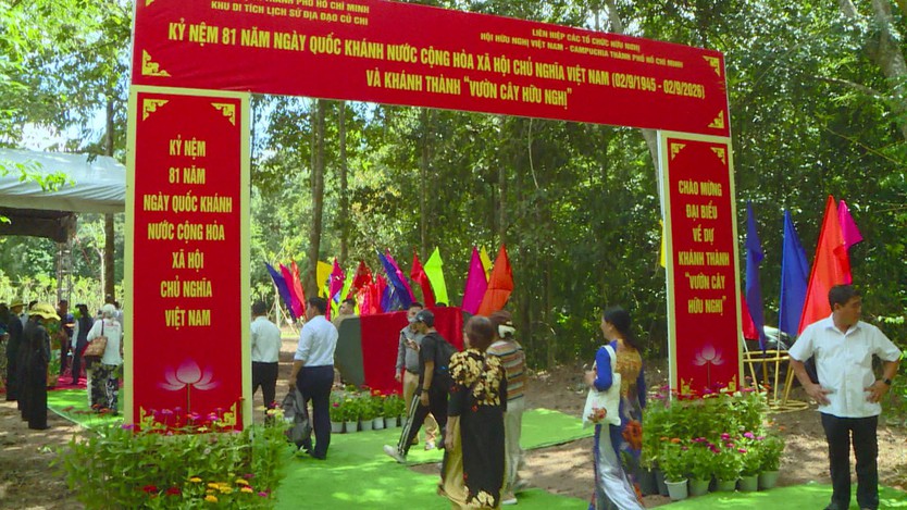 “Vườn cây Hữu nghị” - Gieo mầm xanh trên đất Củ Chi- Ảnh 2.