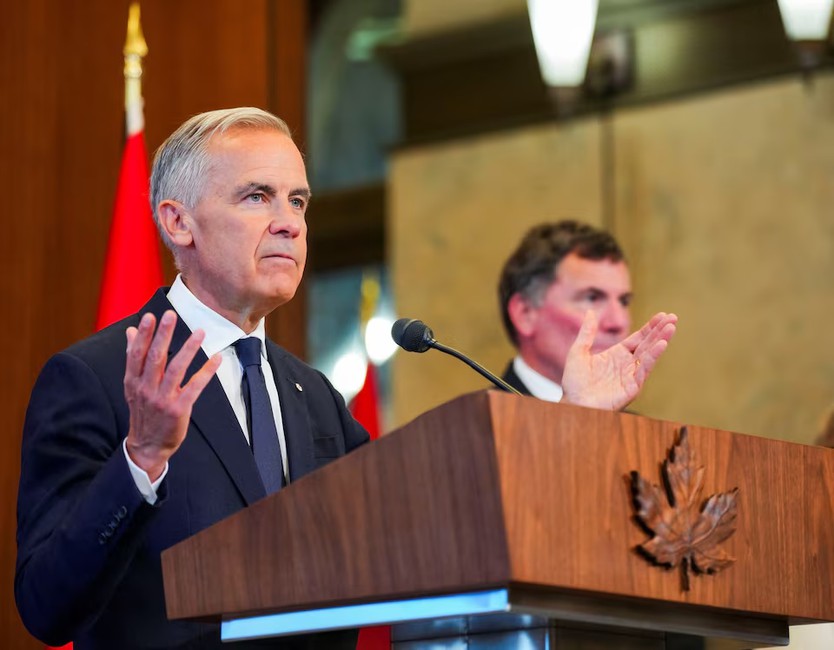 Canada tuyên bố áp thuế trả đũa Mỹ từ tháng 9 - Ảnh 1.