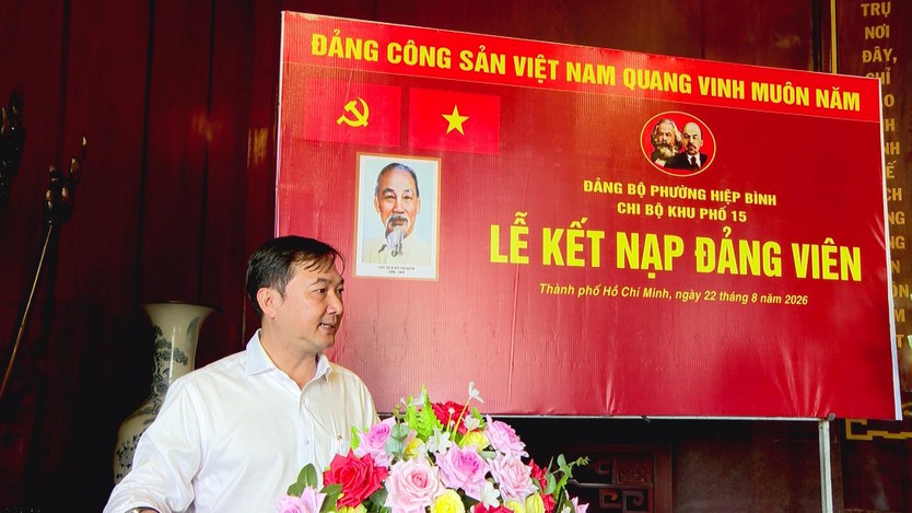 Phường Hiệp Bình: Tạo nguồn lực và bồi dưỡng đảng viên tại địa bàn dân cư - Ảnh 2.