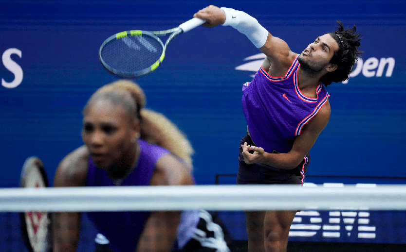 Serena Williams và Carlos Alcaraz gây sốt tại US Open - Ảnh 1.