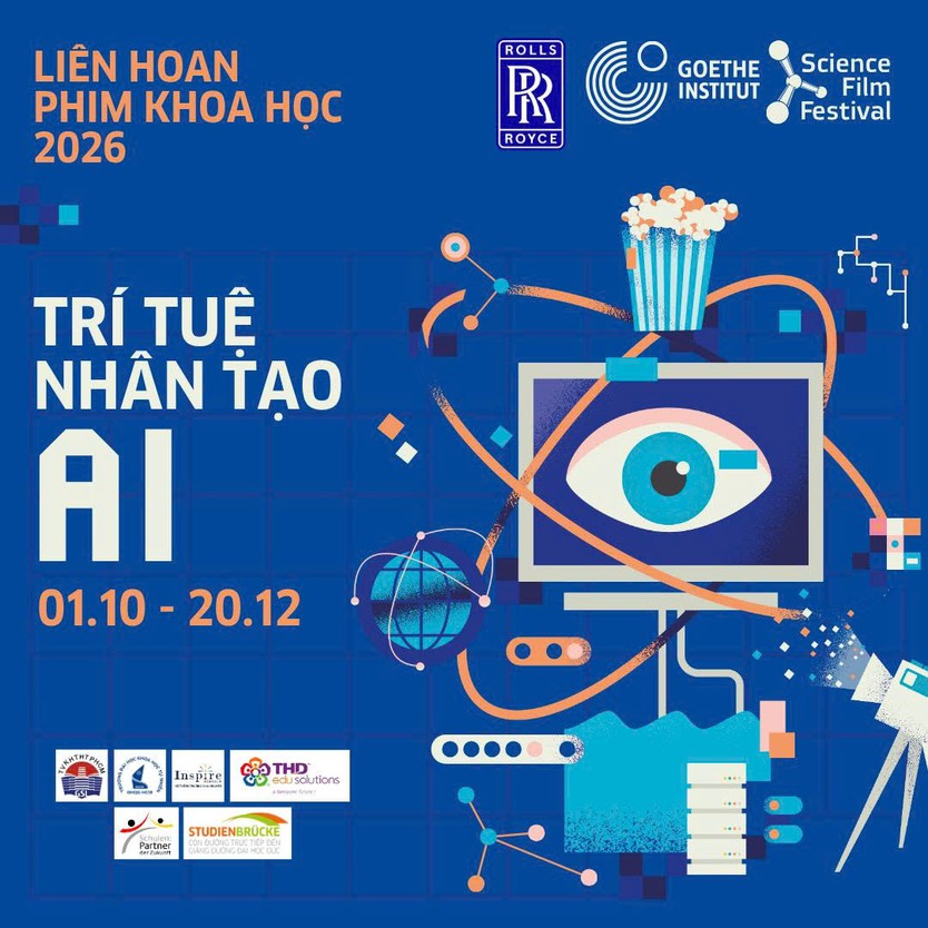 Liên hoan phim khoa học 2026 trở lại với chủ đề "Trí tuệ nhân tạo" - Ảnh 1.