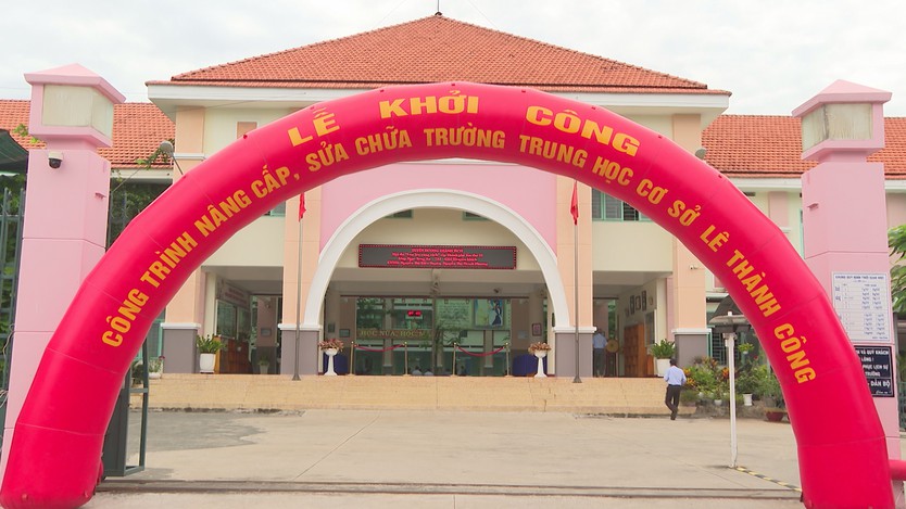 Nhà Bè đẩy mạnh đầu tư trường lớp, cụ thể hóa mục tiêu 300 phòng học/10.000 dân - Ảnh 1.