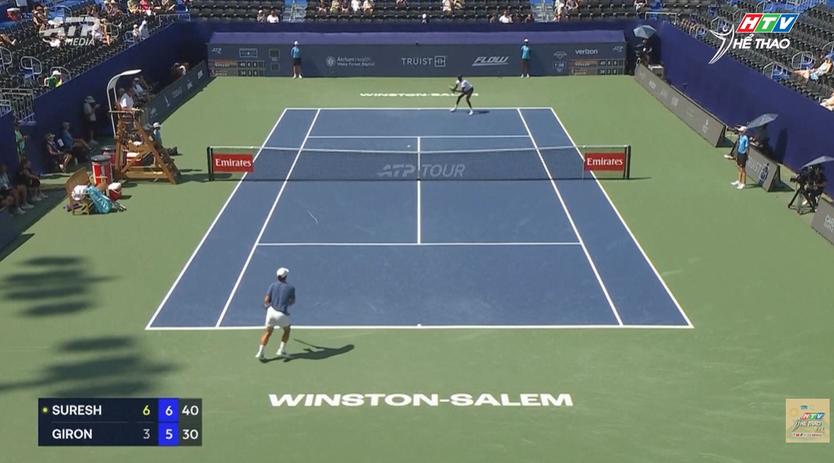 Suresh và Tsitsipas vào vòng 2 ATP Winston-Salem - Ảnh 2.