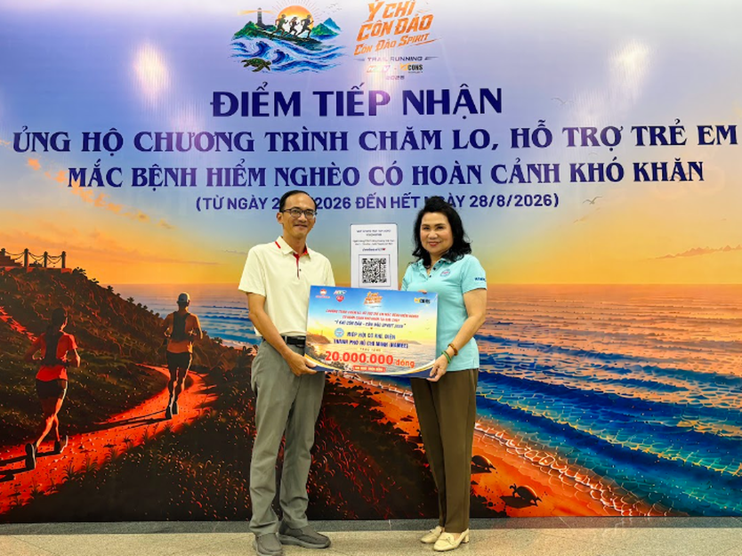 Ý chí Côn Đảo - Mỗi bước chạy, thêm một cơ hội cho trẻ em mắc bệnh hiểm nghèo - Ảnh 12.