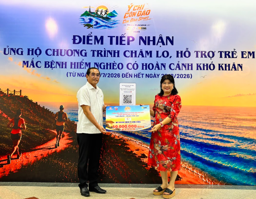 Ý chí Côn Đảo - Mỗi bước chạy, thêm một cơ hội cho trẻ em mắc bệnh hiểm nghèo - Ảnh 10.