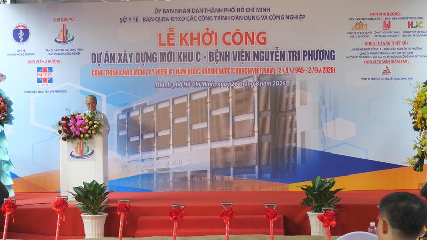 Khởi công khối nhà C, tăng cường năng lực điều trị tại Bệnh viện Nguyễn Tri Phương - Ảnh 4.