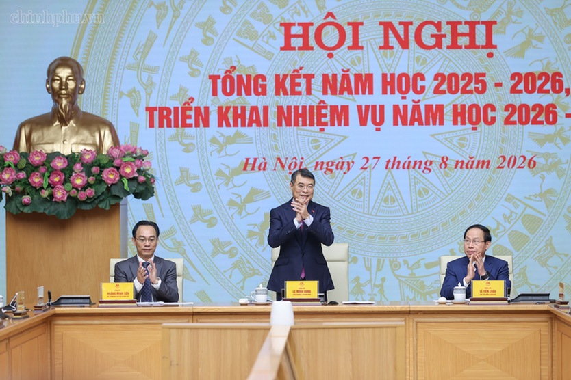 Thủ tướng chủ trì Hội nghị tổng kết năm học 2025 - 2026, triển khai nhiệm vụ năm học 2026 - 2027- Ảnh 1.