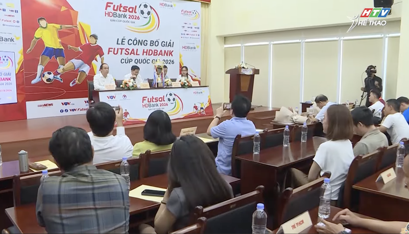 Công bố giải futsal Cúp Quốc gia 2026- Ảnh 1.