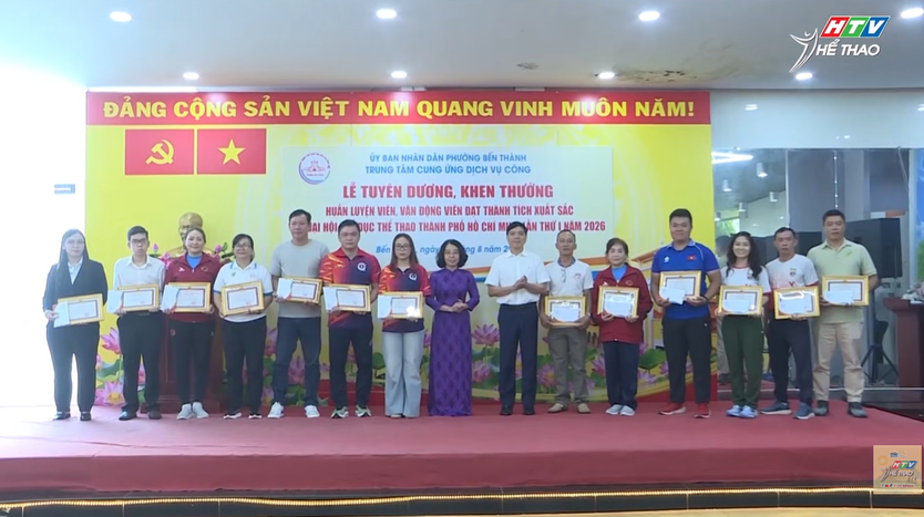Tuyên dương HLV, VĐV đạt thành tích cao tại Đại hội TDTT TP. Hồ Chí Minh 2026 - Ảnh 3.