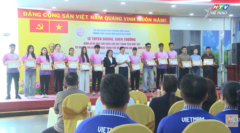 Tuyên dương HLV, VĐV đạt thành tích cao tại Đại hội TDTT TP. Hồ Chí Minh 2026 - Ảnh 2.
