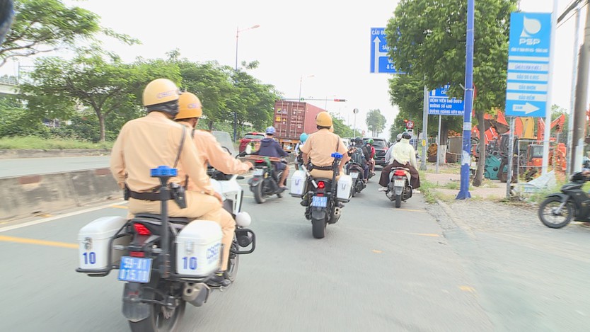 TP. Hồ Chí Minh: Tăng cường đảm bảo trật tự, an toàn giao thông dịp lễ 2/9  - Ảnh 3.