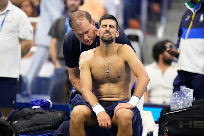 US Open: Novak Djokovic dừng bước ngay vòng 1, Pegula, Medvedev và Kostyuk giành chiến thắng - Ảnh 3.
