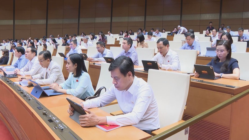 Quốc hội nghe báo cáo về sửa đổi 05 luật - Ảnh 2.