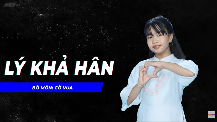 Siêu tài năng nhí: Bé Khả Hân 10 tuổi giải 33 thế cờ vua khó trong 3 phút - Ảnh 1.
