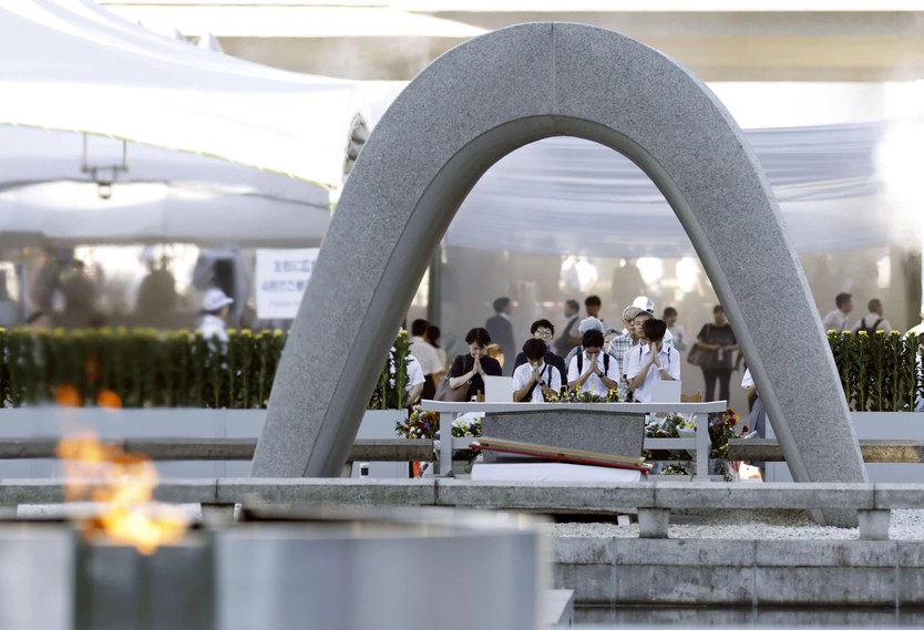 Nhật Bản tưởng niệm 81 năm vụ ném bom nguyên tử ở Hiroshima- Ảnh 2.