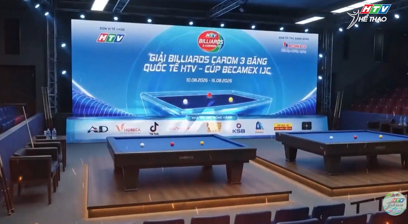 Giải Billiards carom 3 băng Quốc tế HTV - Cúp Becamex IJC 2026: Hấp dẫn ngay từ vòng loại- Ảnh 5.