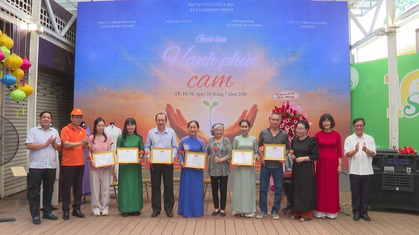 Lan tỏa nghị lực sống từ những “chiến binh da cam”- Ảnh 4.