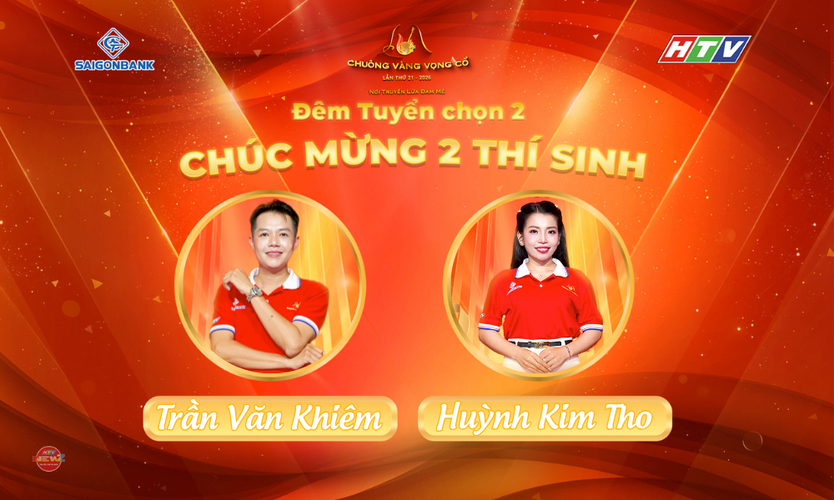 Chuông vàng vọng cổ 2026: Huỳnh Kim Tho và Trần Văn Khiêm vào Chung kết- Ảnh 3.