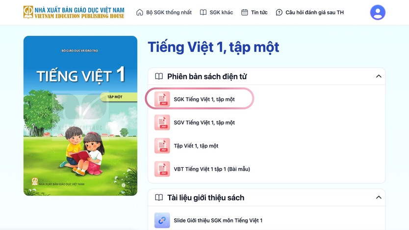 Hướng dẫn tải, tra cứu và sử dụng sách giáo khoa điện tử lớp 1 đến lớp 12 năm học 2026-2027 - Ảnh 3.