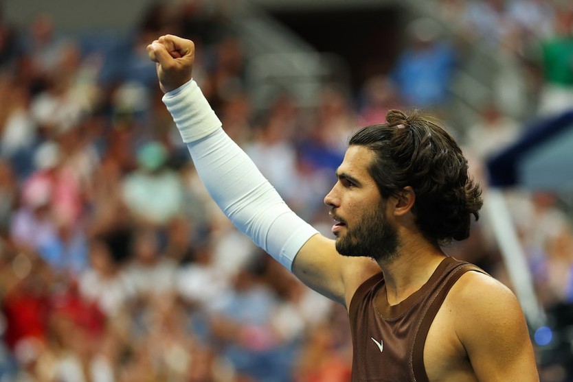 US Open: Alcaraz trở lại ấn tượng, Sabalenka khởi đầu hành trình bảo vệ ngôi vô địch - Ảnh 1.