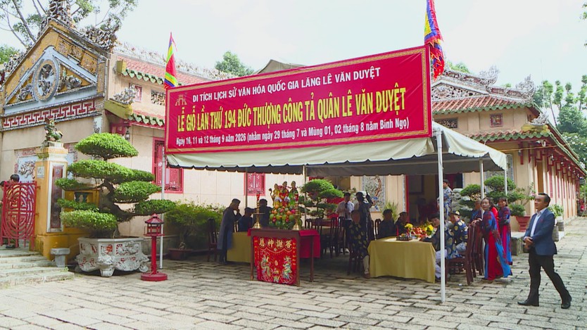 TP. Hồ Chí Minh tổ chức Lễ giỗ lần thứ 194 Đức Thượng công Tả quân Lê Văn Duyệt- Ảnh 1.