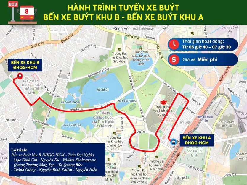 Tăng cường xe buýt phục vụ sinh viên tại Đại học Quốc gia TP. Hồ Chí Minh- Ảnh 5.