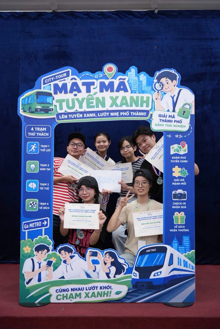 “Mật Mã Tuyến Xanh” - Khám phá TP. Hồ Chí Minh bằng metro và xe buýt điện - Ảnh 7.