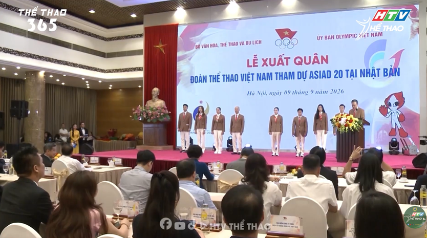 Lễ xuất quân Đoàn Thể thao Việt Nam dự ASIAD 20 - Ảnh 3.