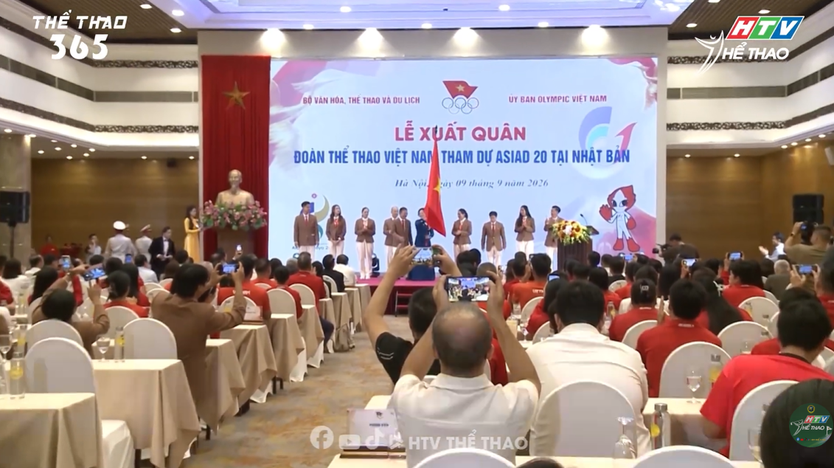 Lễ xuất quân Đoàn Thể thao Việt Nam dự ASIAD 20 - Ảnh 11.
