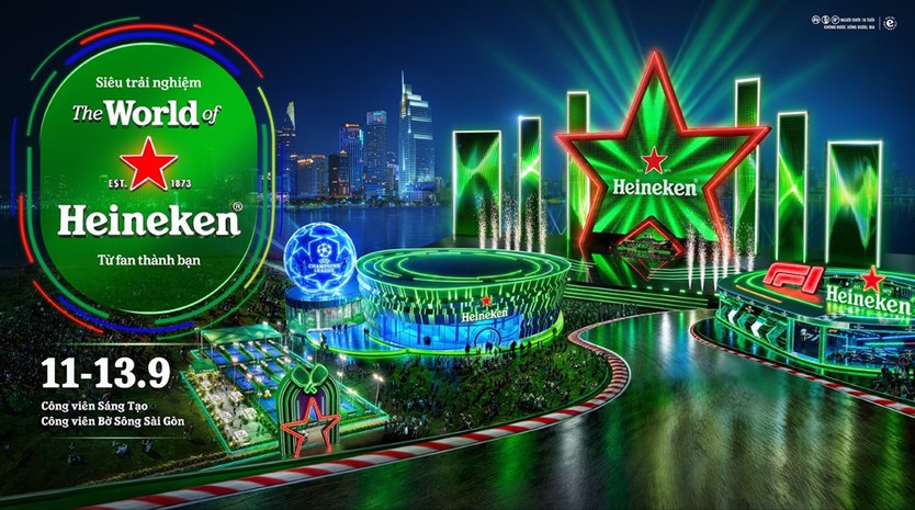 The World Of Heineken: Đua xe Công thức 1 khuấy động Công viên bờ sông Sài Gòn - Ảnh 1.