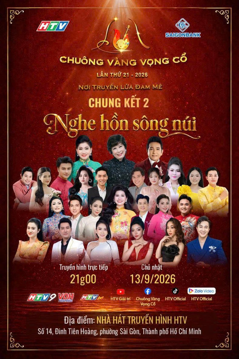 Chuông vàng vọng cổ 2026: Chung kết 2 - Nghe hồn sông núi - Ảnh 7.