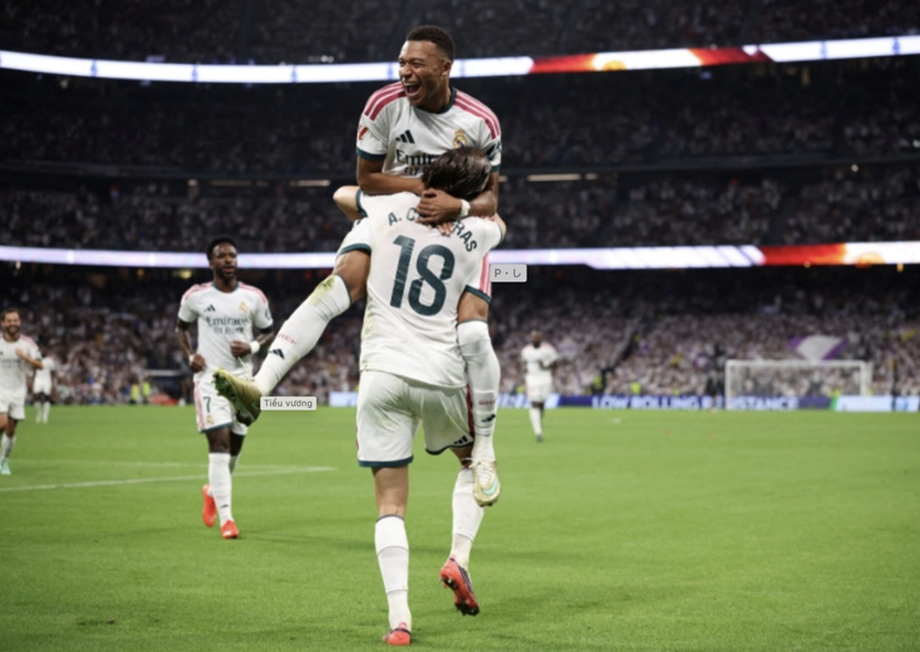 Mbappé lập cú đúp, Real Madrid đè bẹp Rayo Vallecano trên sân nhà - Ảnh 4.