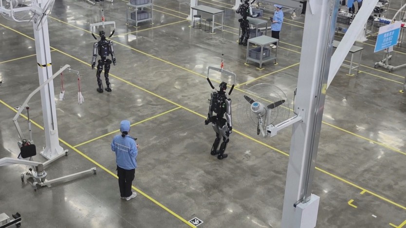 Nhà máy "robot sản xuất robot" đầu tiên ở Quảng Tây, Trung Quốc - Ảnh 4.