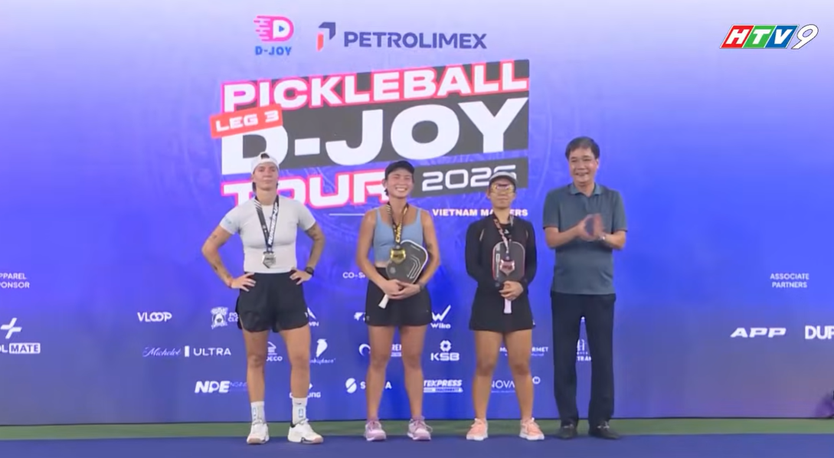 Trang Huỳnh ghi dấu ấn tại Chặng 3 Giải Pickleball D-Joy Tour 2026- Ảnh 5.