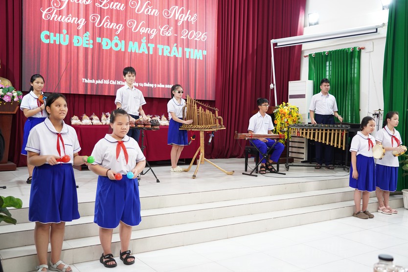 Chuông vàng vọng cổ 2026: Hành trình "Đôi mắt trái tim" đến Trường Phổ thông Đặc biệt Nguyễn Đình Chiểu - Ảnh 22.